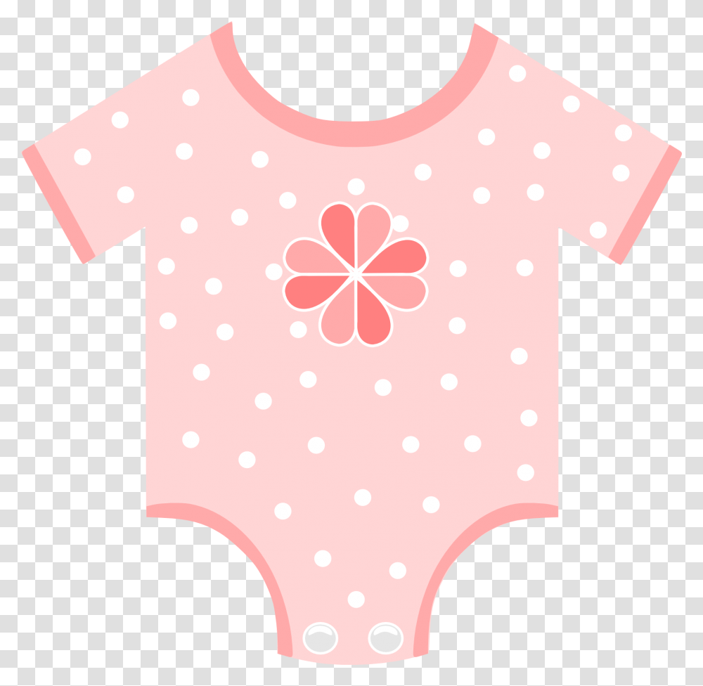 Mixed Clip Art Baby Girl Clip Art Baby And Baby Vest, Texture, Polka Dot, Apparel Transparent Png