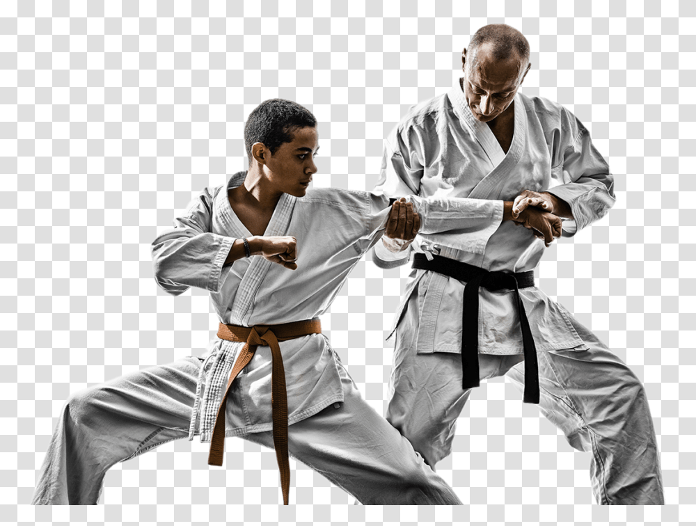Mixed Fight Image Background Karate Self Defense, Martial Arts, Sport, Person, Human Transparent Png