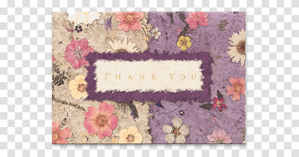 Mixed Garden Thank You Cards Image Chrysanths, Rug, Applique, Paper Transparent Png