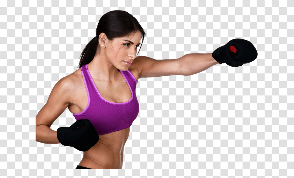 Mixed Martial Arts Clipart Girl Muay Thai Girl, Person, Female, Fitness, Working Out Transparent Png
