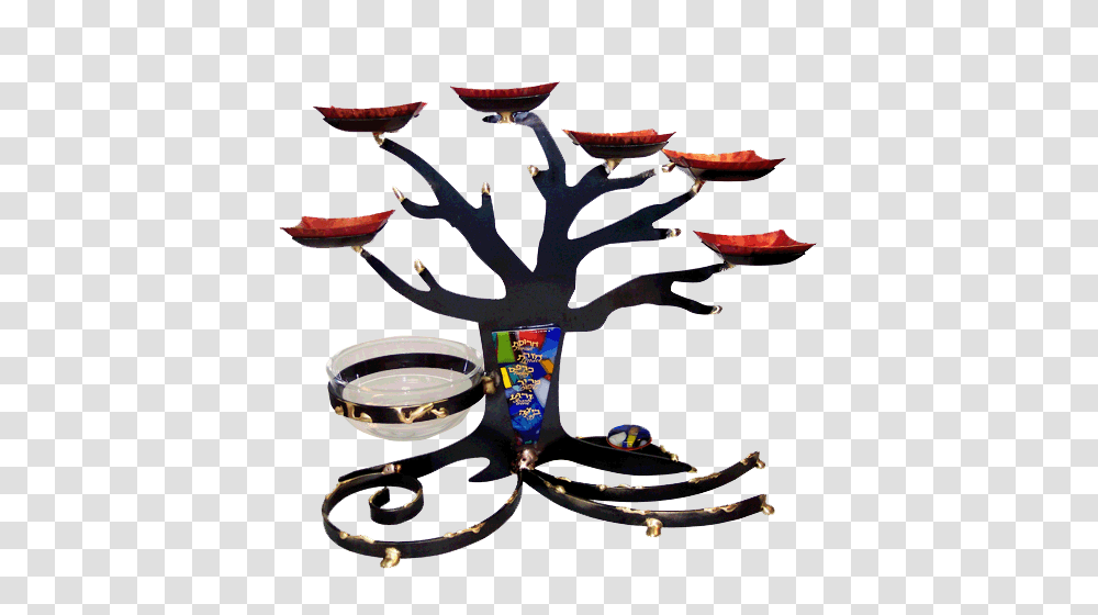 Mixed Metal Black Tree Of Life Seder Plate, Advertisement Transparent Png