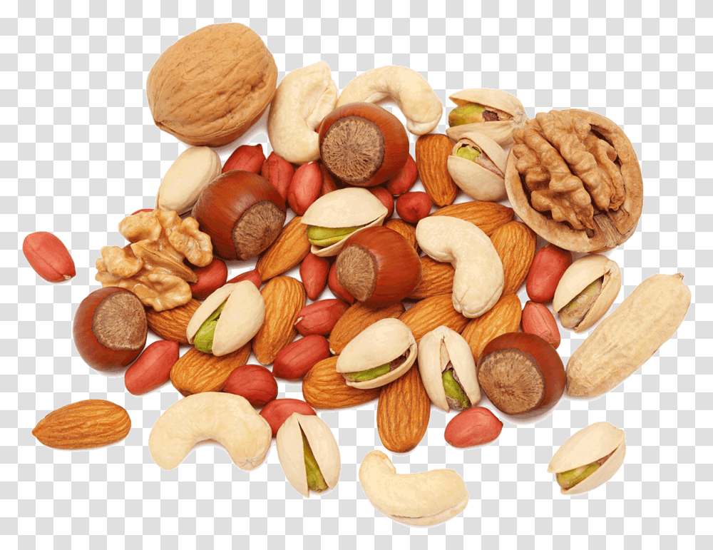 Mixed Nuts Clipart, Plant, Vegetable, Food, Walnut Transparent Png