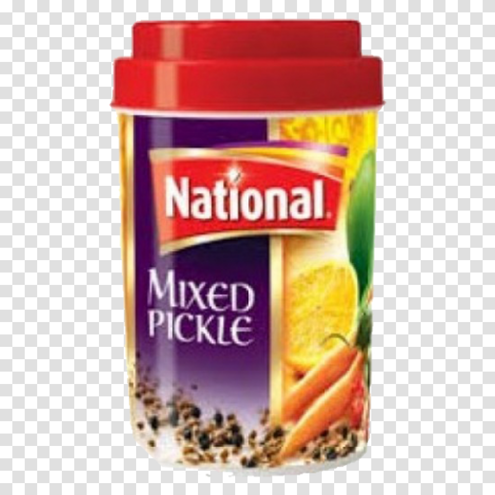 Mixed Pickle 1kgnational National Achar, Food, Plant, Aluminium, Ketchup Transparent Png