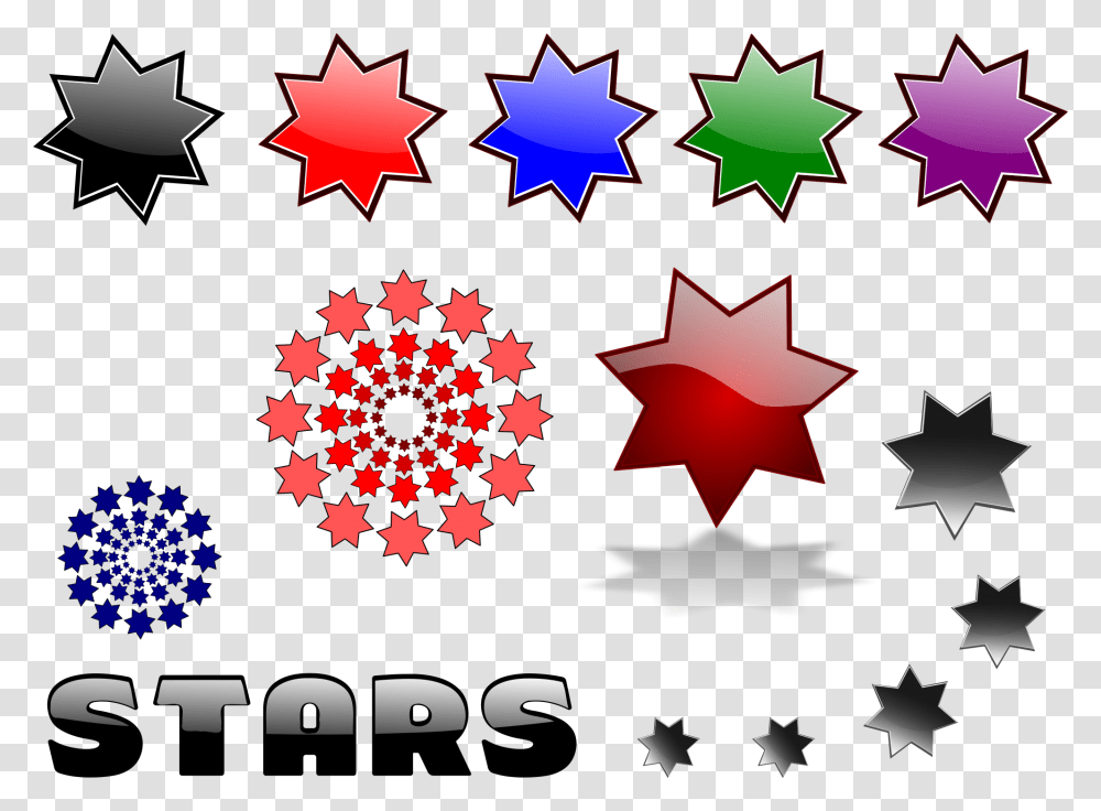 Mixed Stars Svg Clip Arts Vector Graphics, Star Symbol, Rug Transparent Png