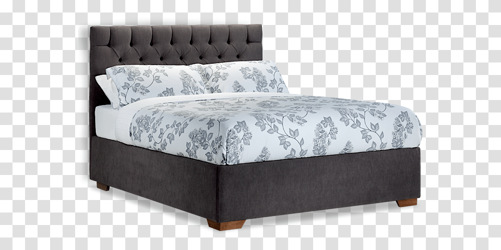 Mixed Style Bed Image Bed, Furniture, Ottoman, Mattress Transparent Png