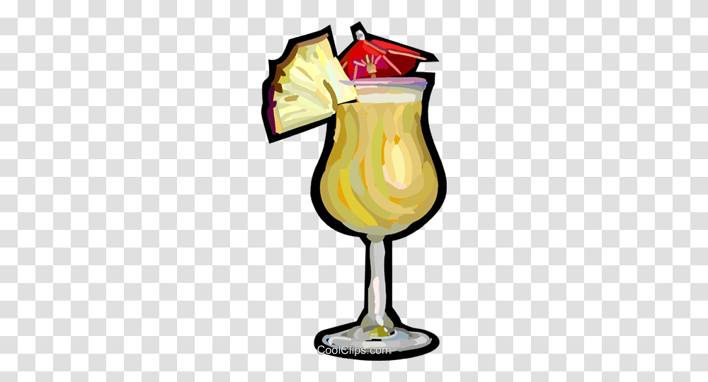 Mixed Tropical Drink Royalty Free Vector Clip Art Illustration, Plant, Food, Lamp, Glass Transparent Png