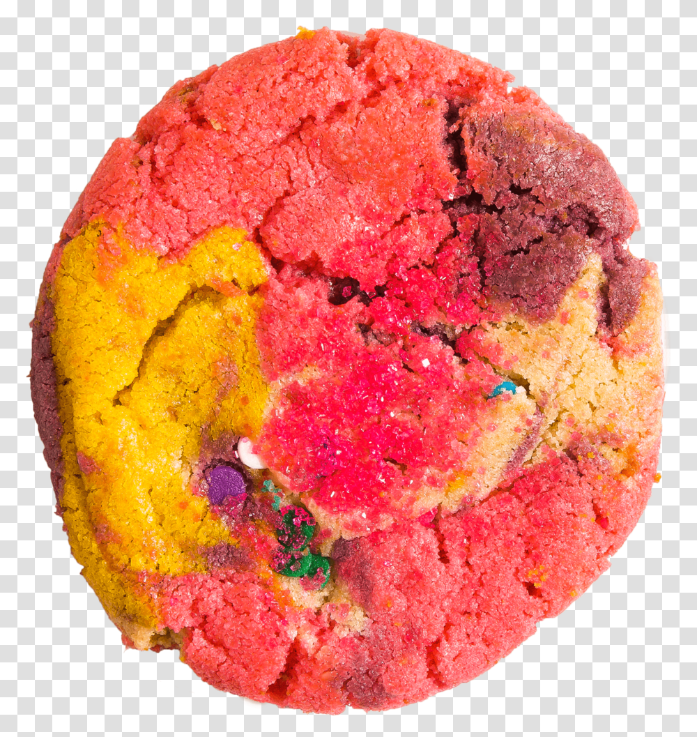 Mixed With An Array Of Colored Sugar Cookies And A Muffin, Sweets, Food, Confectionery, Biscuit Transparent Png
