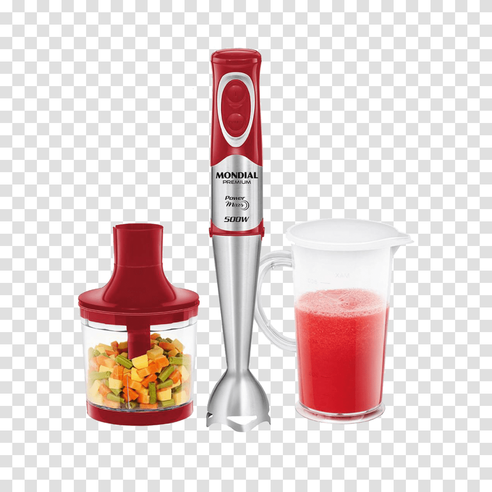 Mixer Mondial Premium Inox M Vermelho, Blender, Appliance, Juice, Beverage Transparent Png