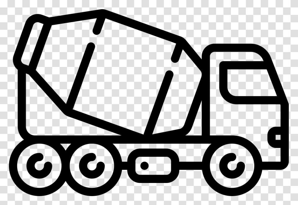 Mixer Truck Comments Gas Tank Truck, Lawn Mower, Tool, Transportation, Vehicle Transparent Png