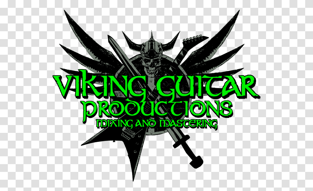Mixing And Mastering Viking Guitar Productions Illustration, Symbol, Text, Lighting, Logo Transparent Png