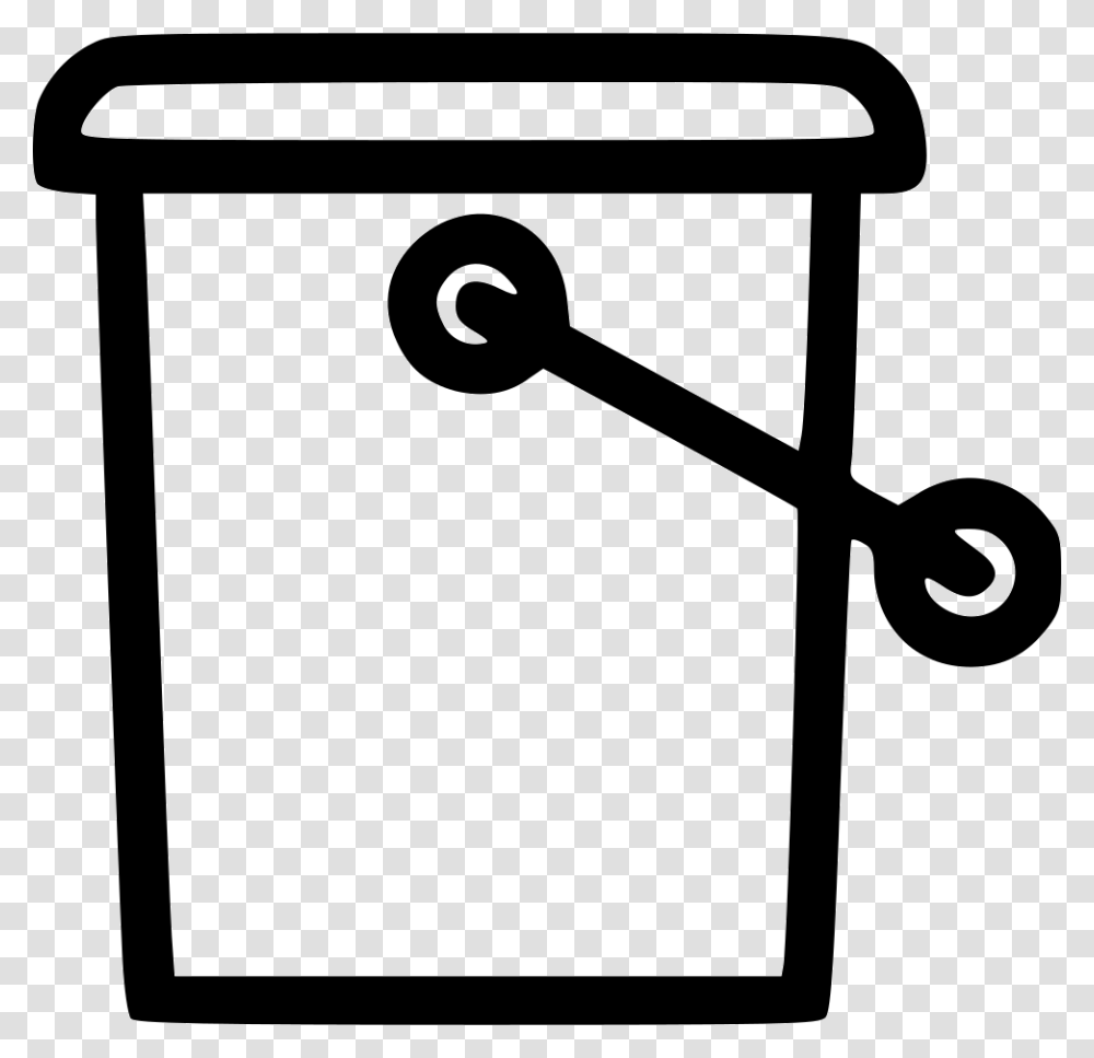 Mixing Paint Bucket Sand Back Icon Free Download, Stand, Shop, Stencil Transparent Png