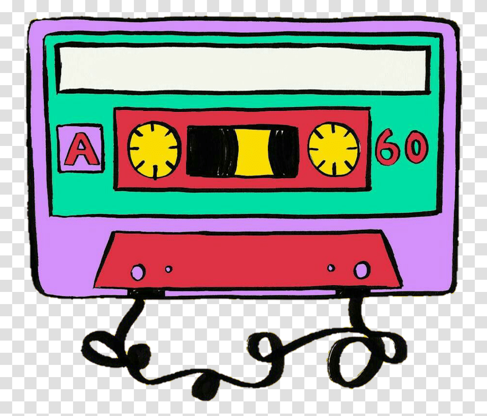 Mixtape Clipart, Cassette Transparent Png