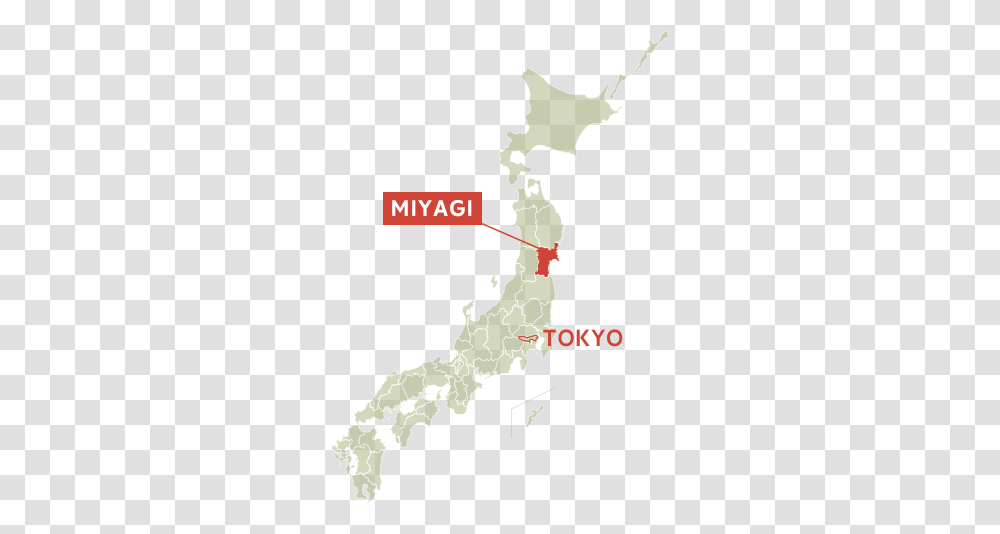 Miyagi Feel The Tradition Through Five Senses Tohoku X Japan Map Icon, Plot, Diagram, Poster, Advertisement Transparent Png