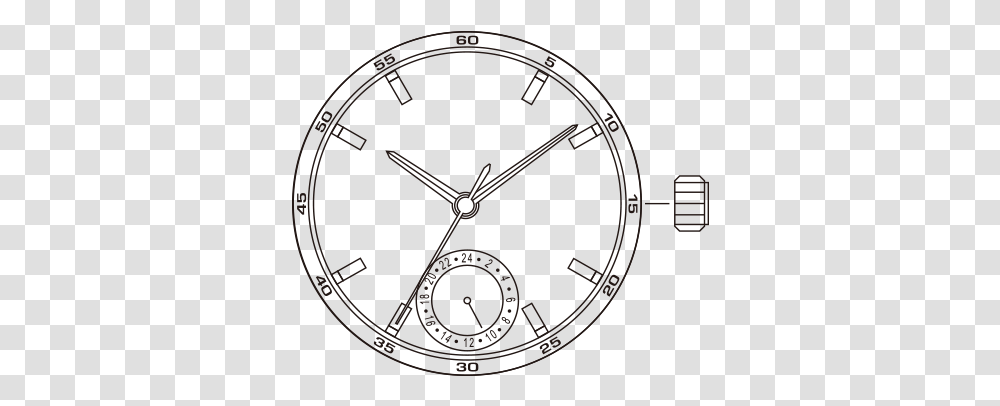Miyota, Analog Clock, Wristwatch, Wall Clock Transparent Png