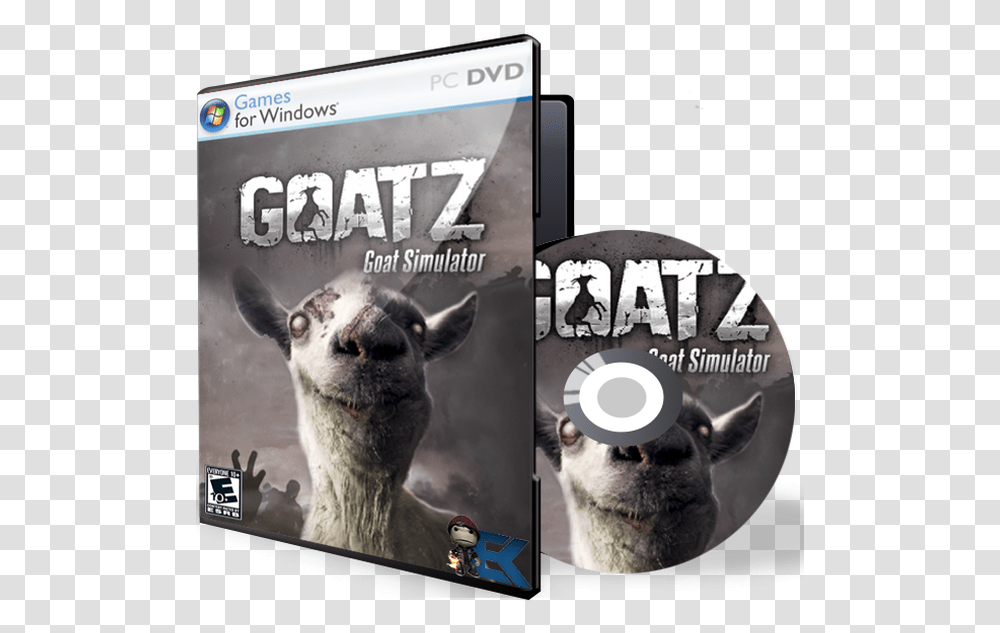 Mizah Dolu Bir O Kadar Da Elenceli Goat Simulator Symulator Kozy, Disk, Dvd, Cat, Pet Transparent Png