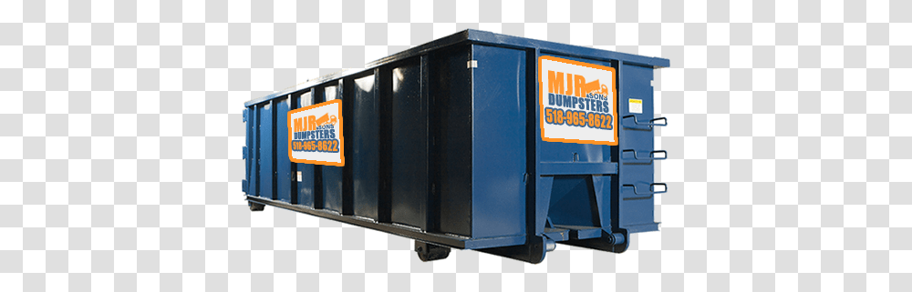 Mjr & Sons Roll Off Dumpster Rentals For Greene County New Dumpster, Machine, Generator, Shipping Container, Train Transparent Png