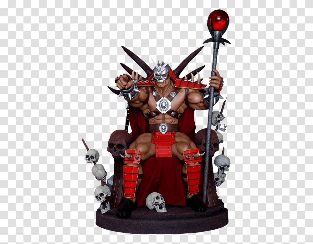 Mk Shao Kahn Figure, Toy, Person, Human, Costume Transparent Png