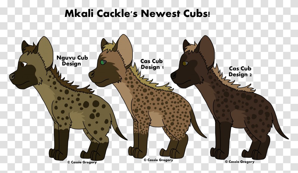 Mkali Cackle Cubs Spotted Hyena, Dinosaur, Reptile, Animal, Wildlife Transparent Png