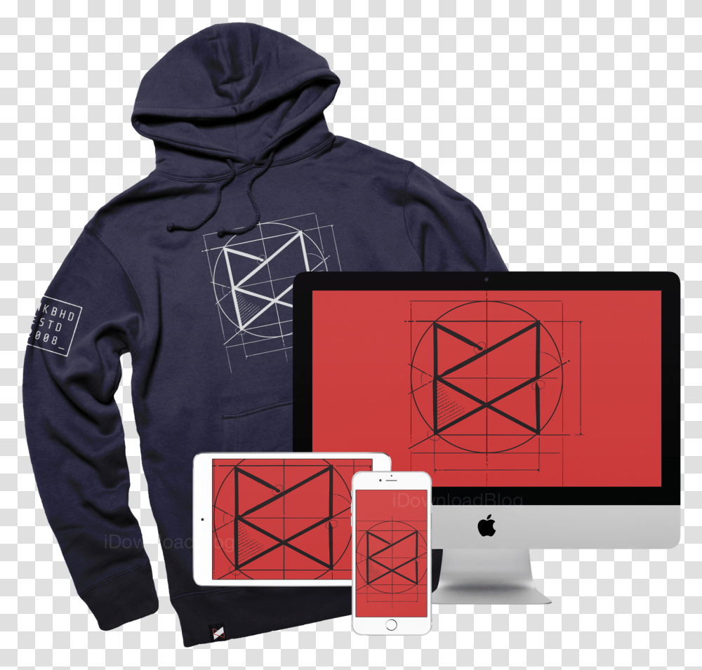 Mkbhd Wallpapers For Iphone Ipad Mkbhd T Shirt Logo, Clothing, Apparel, Hoodie, Sweatshirt Transparent Png