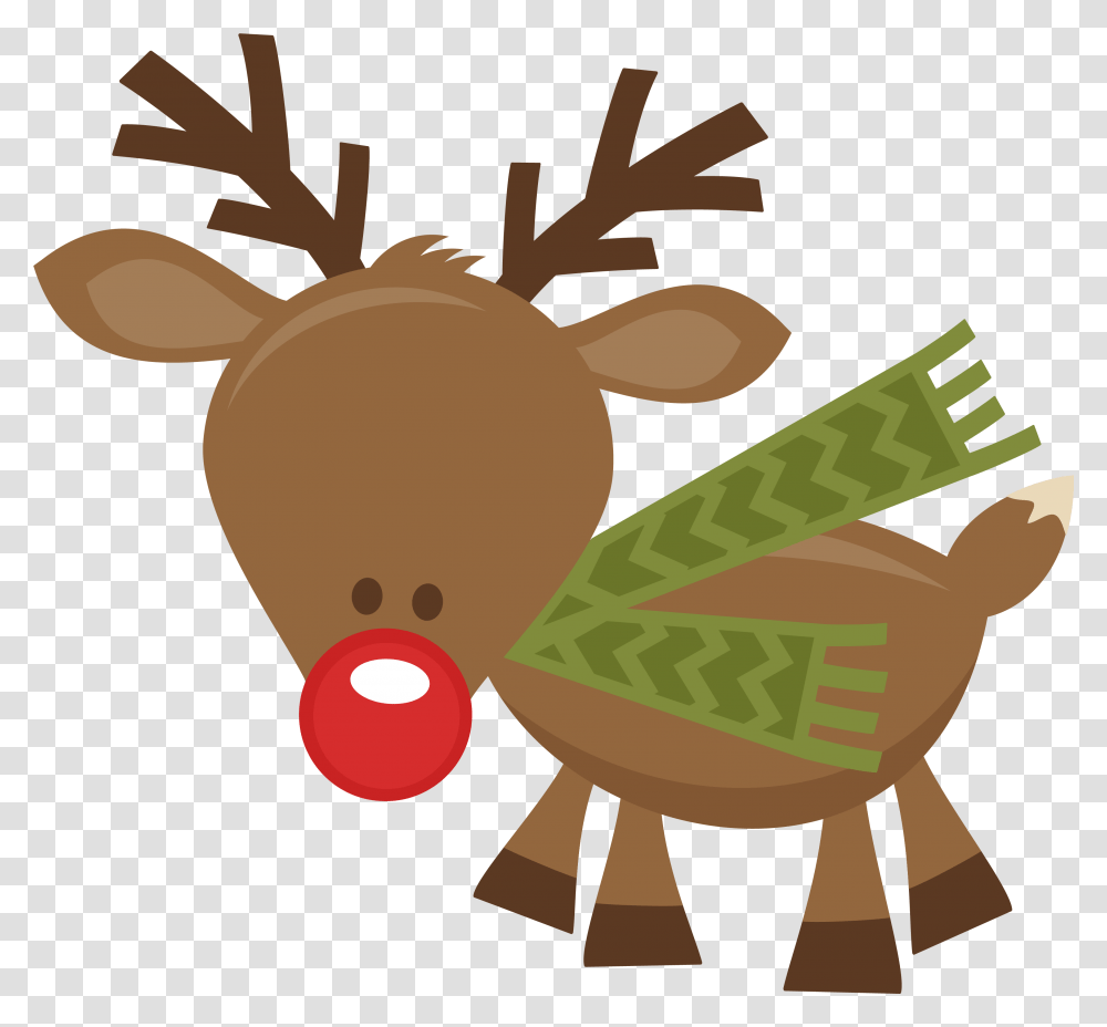 Mkc Cute Reindeer Svg Christmas Christmas Reindeer Clipart, Animal, Mammal, Plant, Wildlife Transparent Png