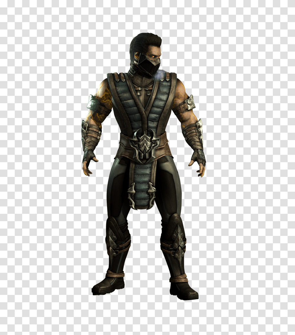 Mkxl Sub Zero Revenant Hq Cutout, Armor, Person, Human, Bronze Transparent Png
