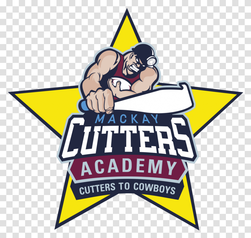 Mky Cutter Academy Logo No White Outline Mackay Cutters, Label Transparent Png