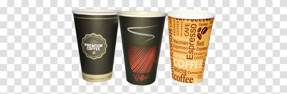 Ml Single Wall Paper Cup Caffeinated Drink, Coffee Cup, Cone, Bottle Transparent Png