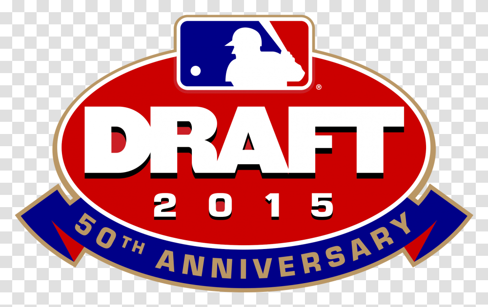 Mlb Archives 2015 Major League Baseball Draft, Label, Text, Symbol, Logo Transparent Png