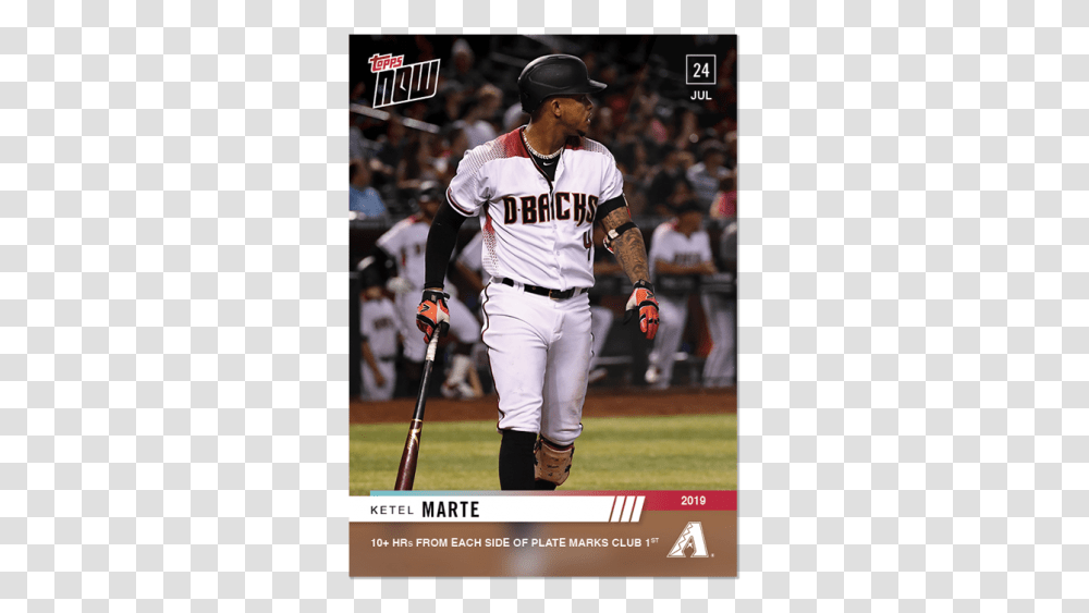Mlb Topps Now Card College Baseball, Person, Baseball Bat, Team Sport, People Transparent Png