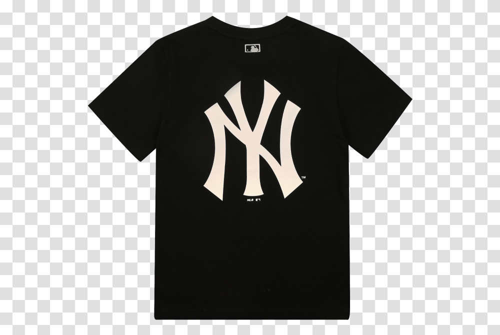 Mlb X Disney Mickey Mouse Back Big Logo T Shirt New York New York Yankees, Clothing, Apparel, T-Shirt, Hand Transparent Png