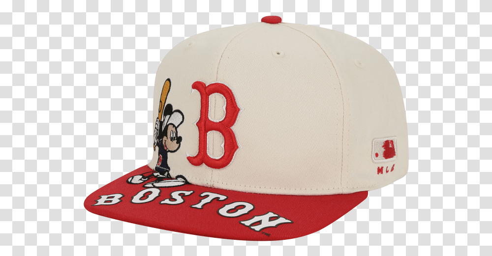 Mlb X Disney Mickey Mouse Snapback Boston Red Sox Hat, Apparel, Baseball Cap Transparent Png