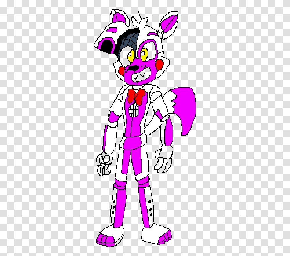 Mlg Funtime Foxy, Performer, Costume, Clown, Face Transparent Png