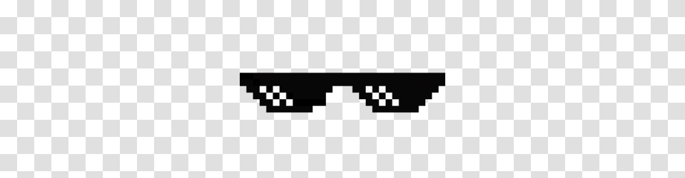 Mlg Glasses Image, Pac Man, Minecraft, Logo Transparent Png
