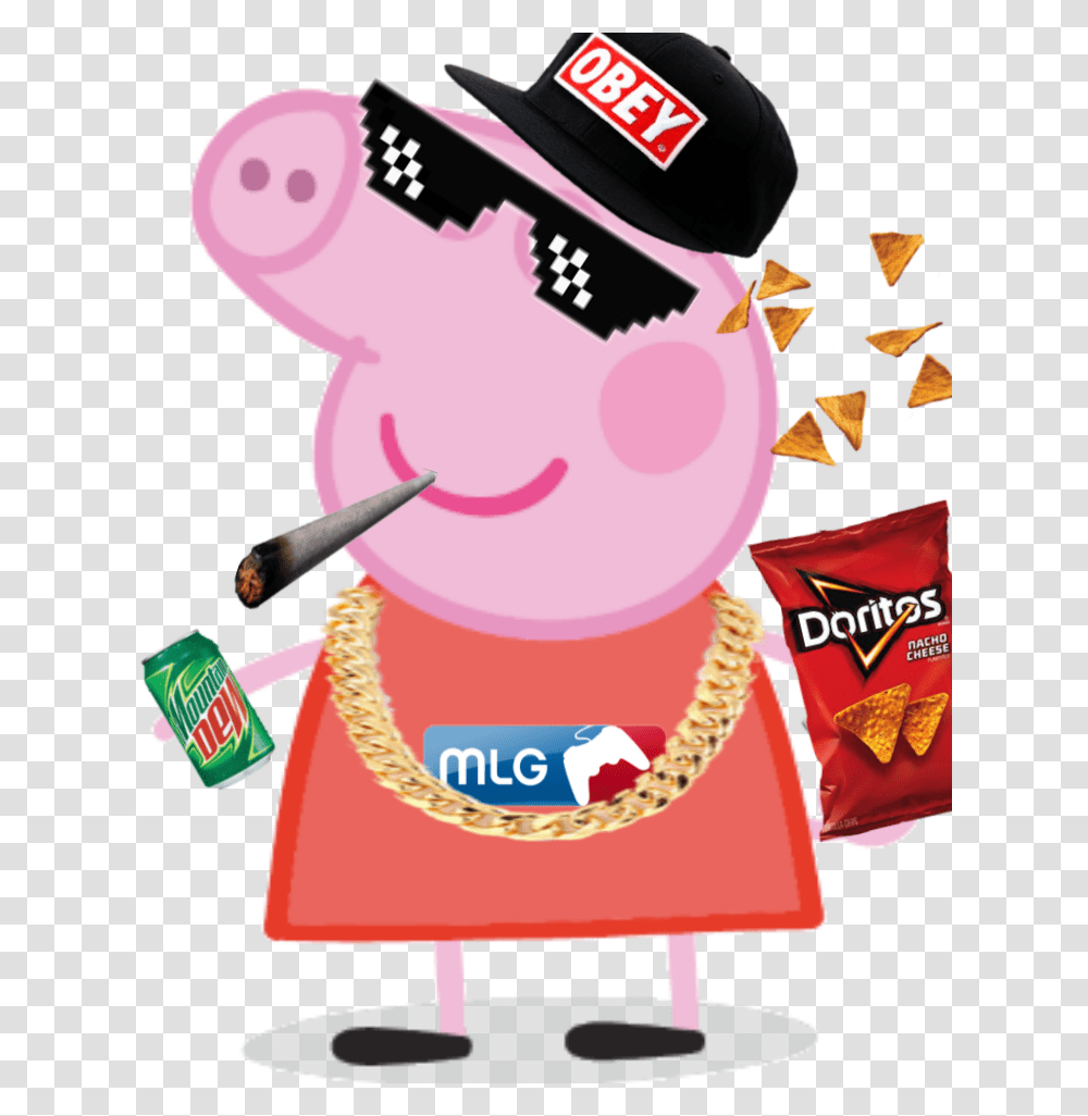 Mlg Peppa Pig Peppa Pig, Parade, Food Transparent Png