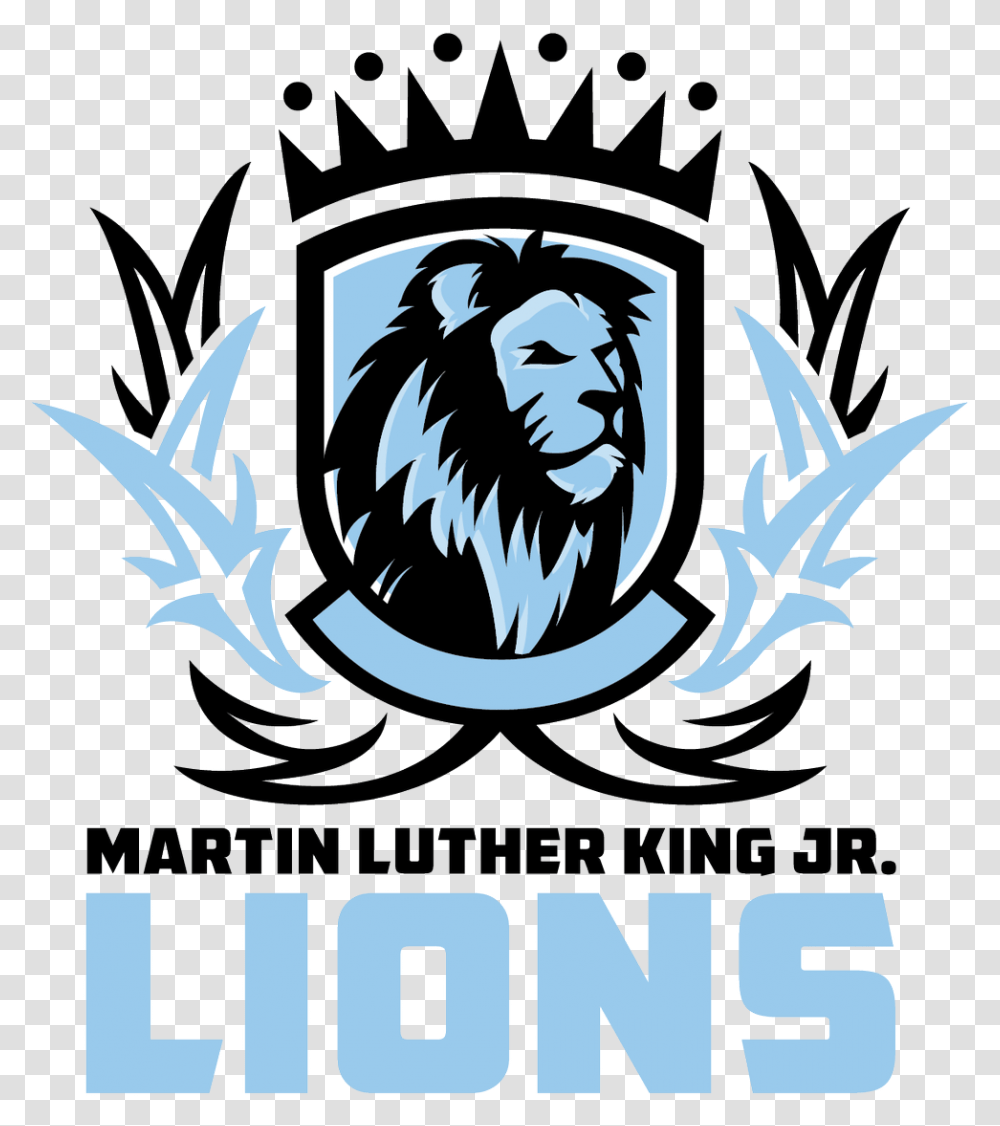 Mlk Clipart Middle School Martin Luther King Middle Charlotte, Emblem, Logo, Trademark Transparent Png