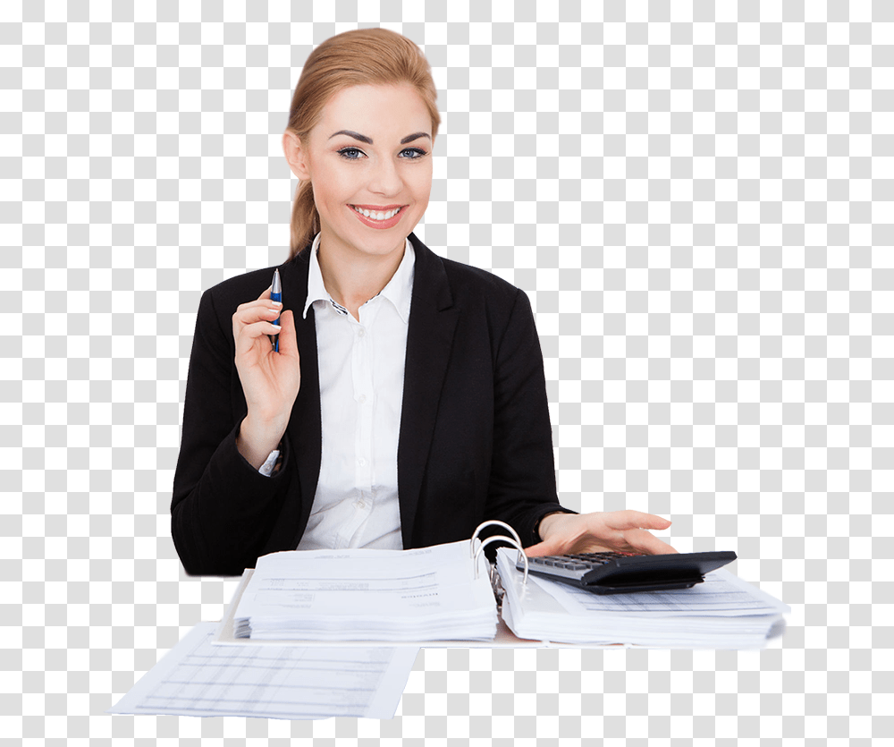 Mlm Binary Plan, Person, Sitting, Female, Table Transparent Png