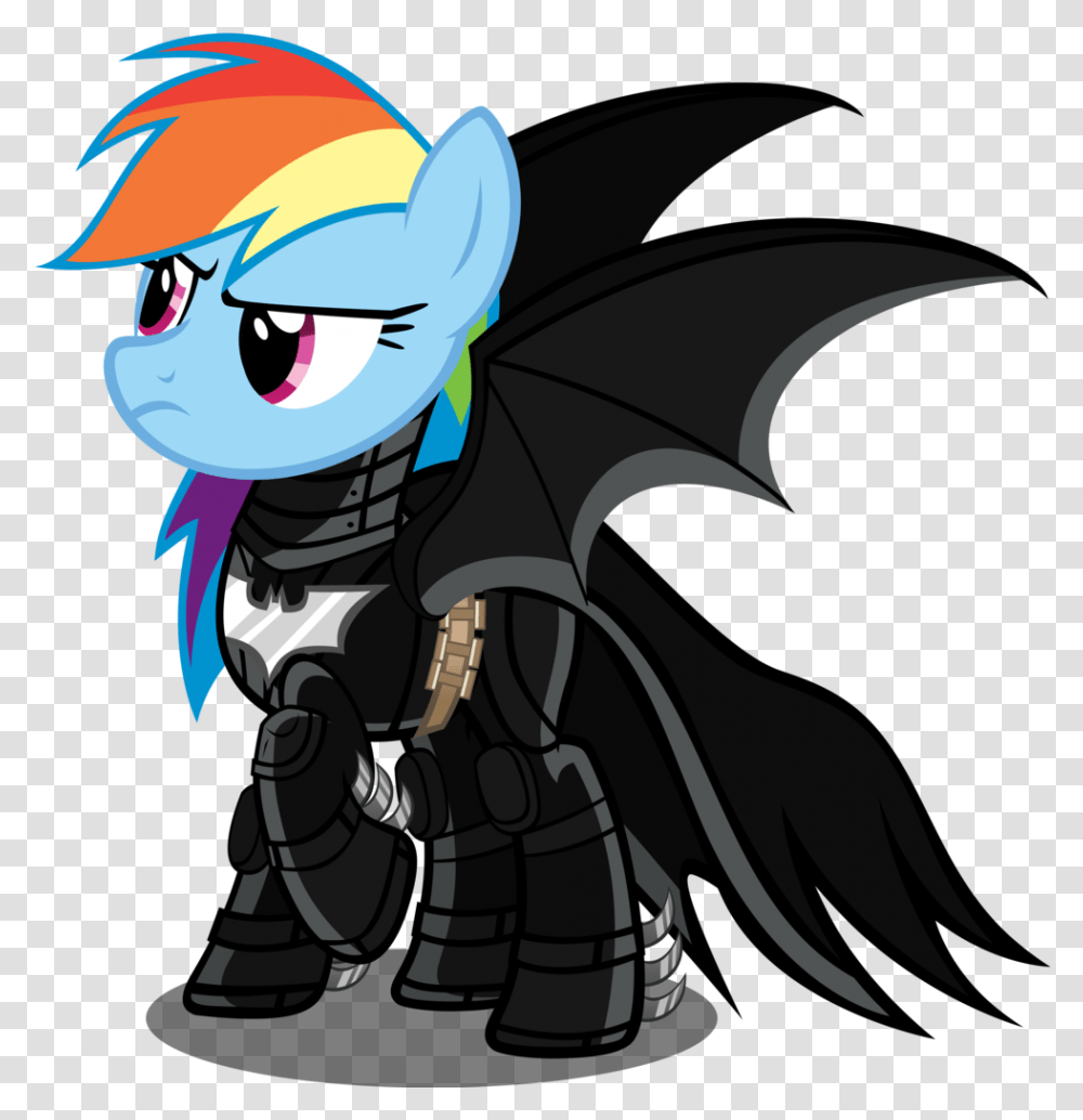 Mlp Batman, Dragon Transparent Png