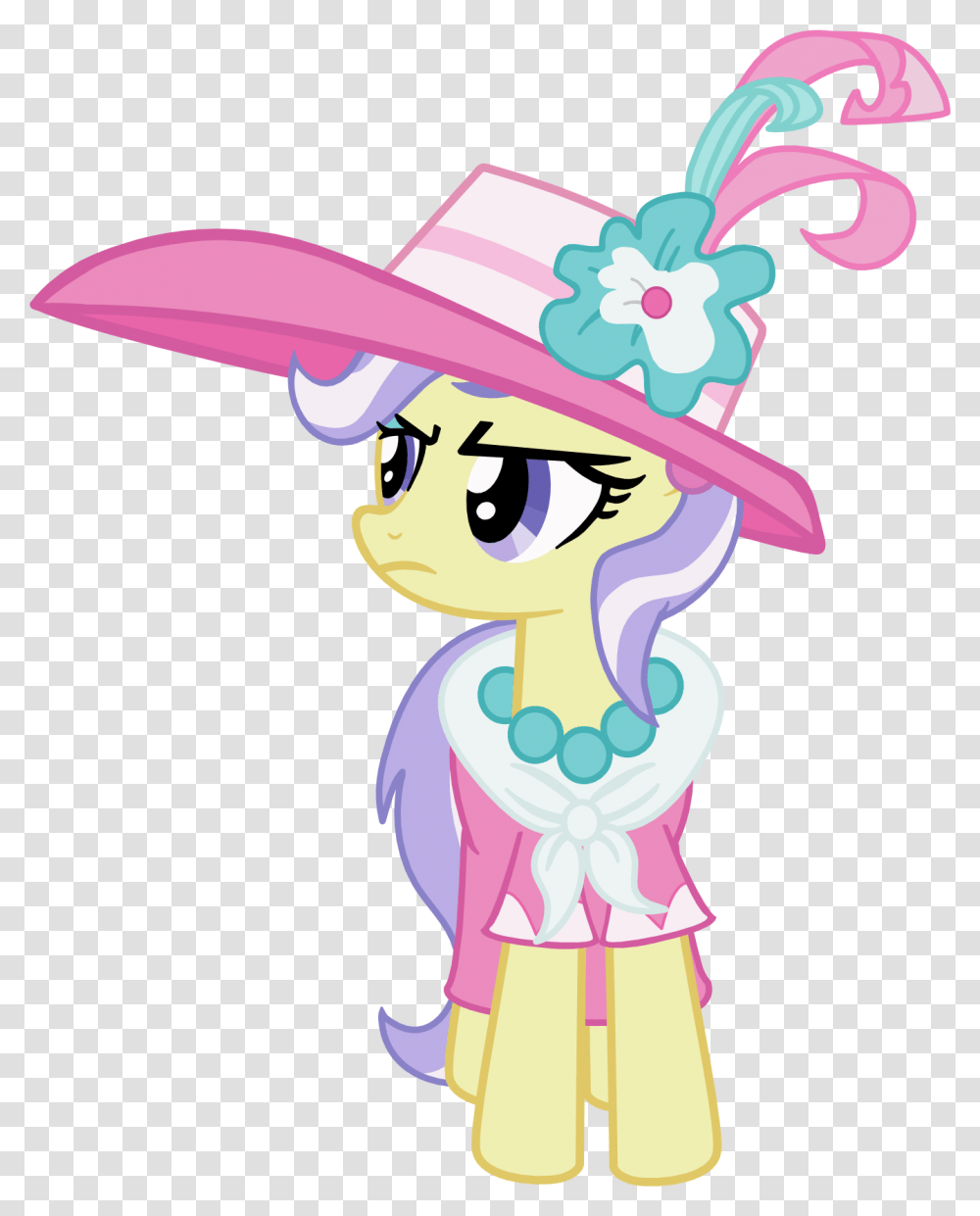 Mlp Canterlot Ponies Vector, Apparel, Hat, Sombrero Transparent Png