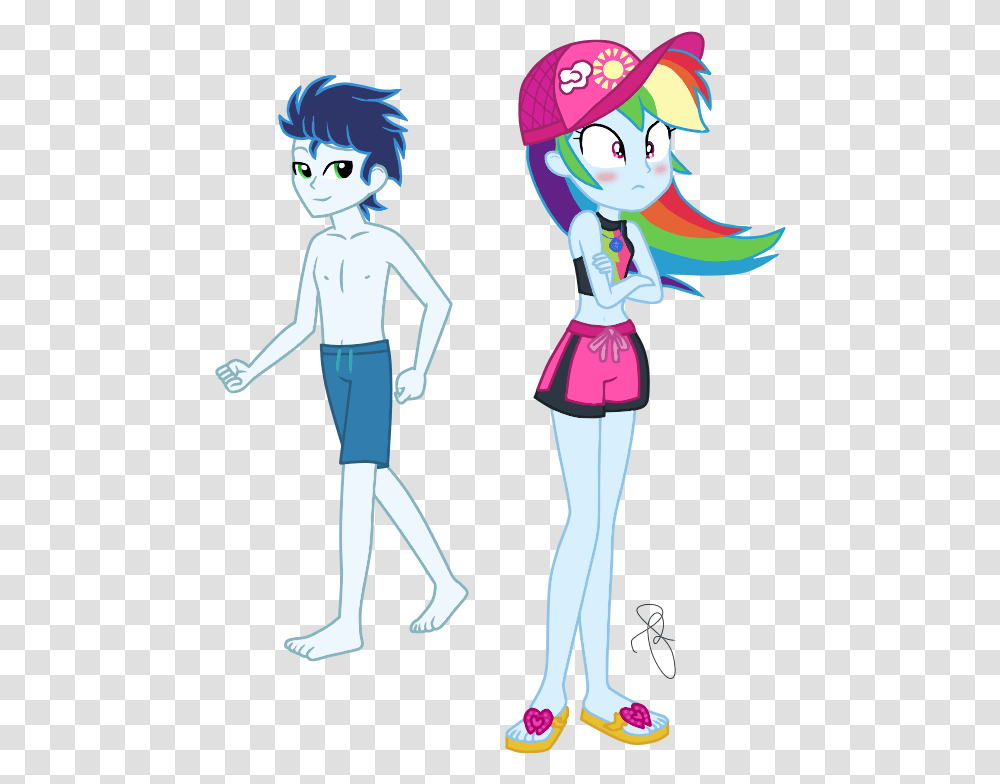 Mlp Eg Rainbow Dash Base, Person Transparent Png