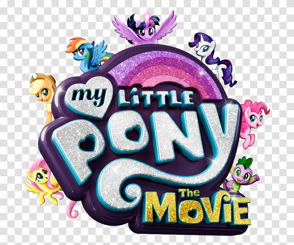 Mlp Gif My Little Pony The Movie Logo, Birthday Cake, Leisure Activities, Crowd, Slot Transparent Png