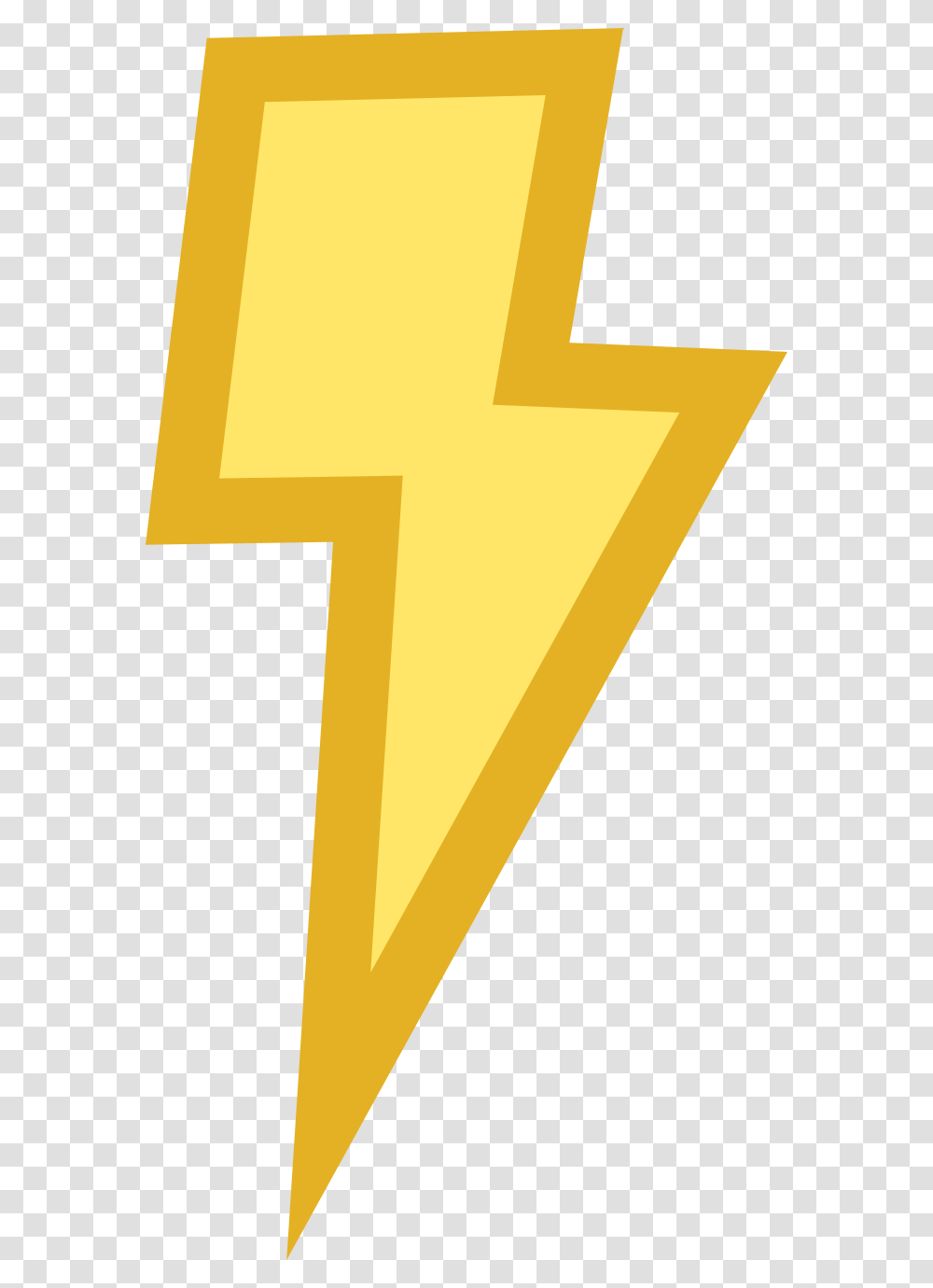 Mlp Lightning Cutie Mark, Cross, Number Transparent Png