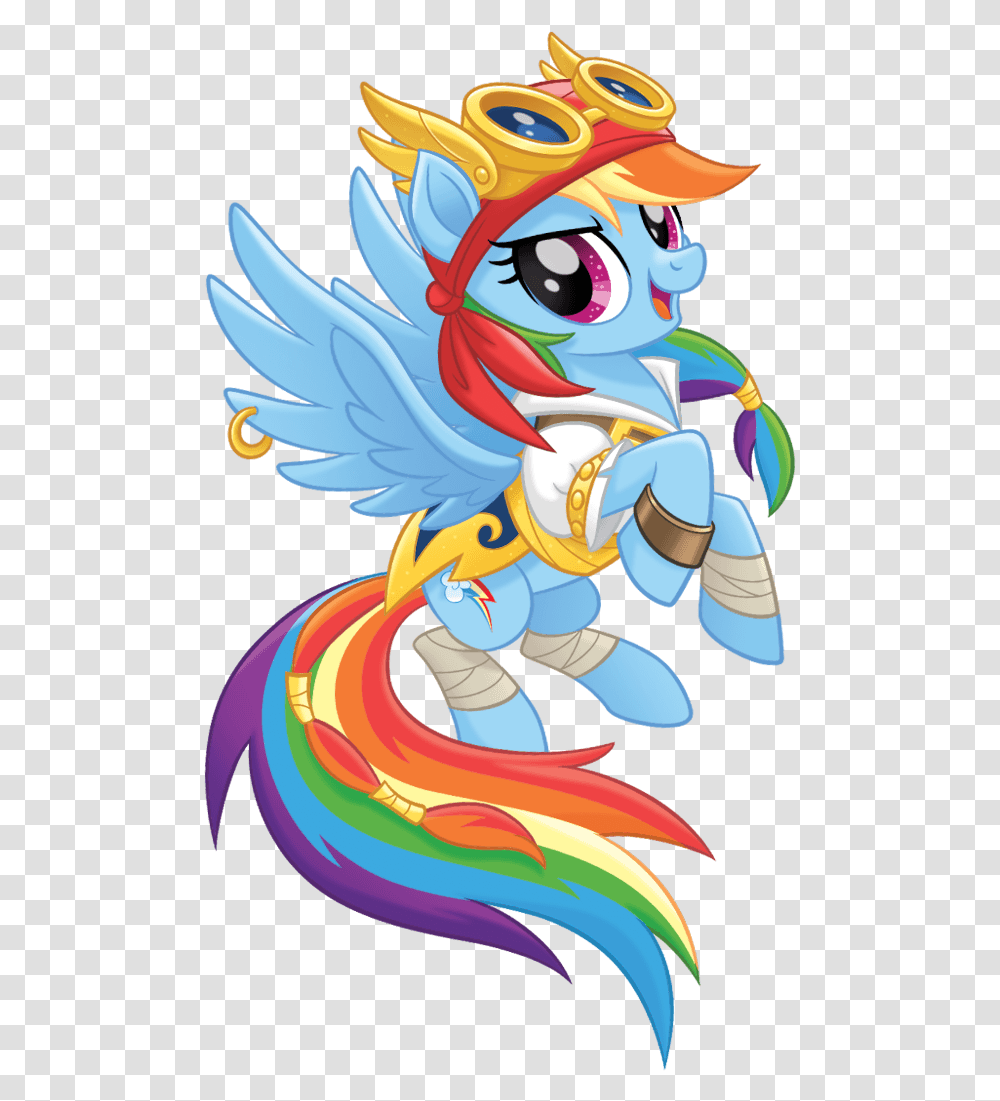 Mlp Movie Vector Pirate Rainbow Dash My Little Pony Movie Pirates, Toy, Outdoors Transparent Png