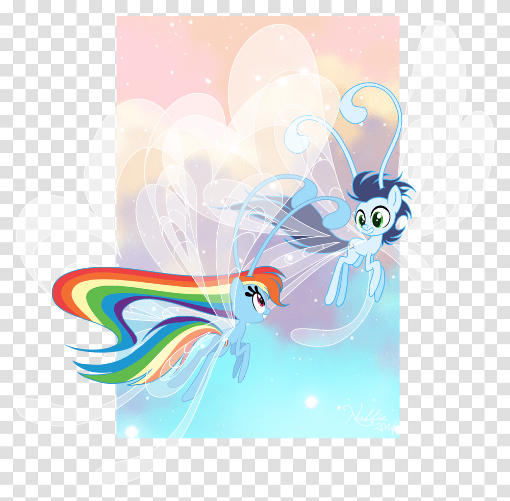 Mlp My Little Pony And Rainbow Dash Image Mlp Nightly Breezies, Fish, Animal Transparent Png