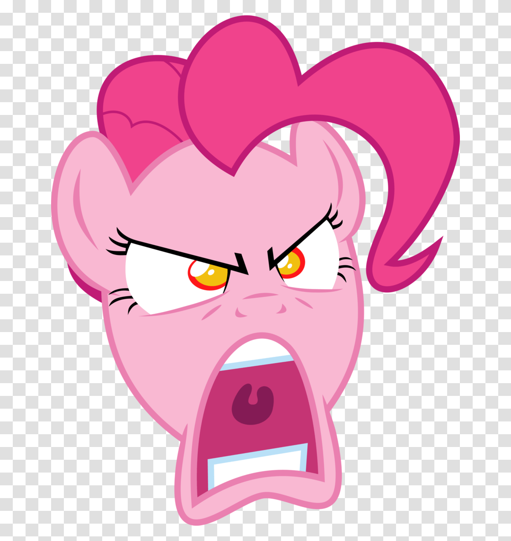 Mlp Pinkie Pie Mad, Mouth, Lip, Heart, Sunglasses Transparent Png