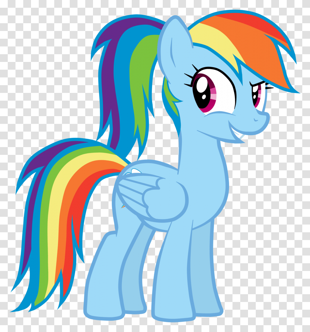 Mlp Rainbow Dash Hairstyle, Apparel Transparent Png