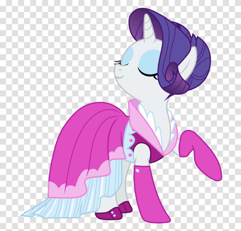Mlp Rarity My Little Pony Rarity Dress, Toy, Apparel Transparent Png