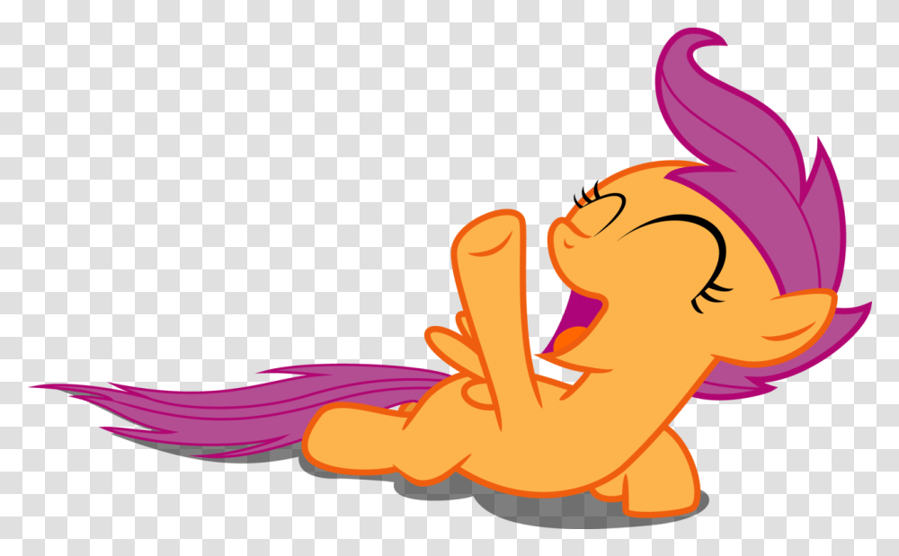 Mlp Scootaloo Laughing Vector Clipart Mlp Scootaloo Laughing, Food, Hot Dog, Eating Transparent Png