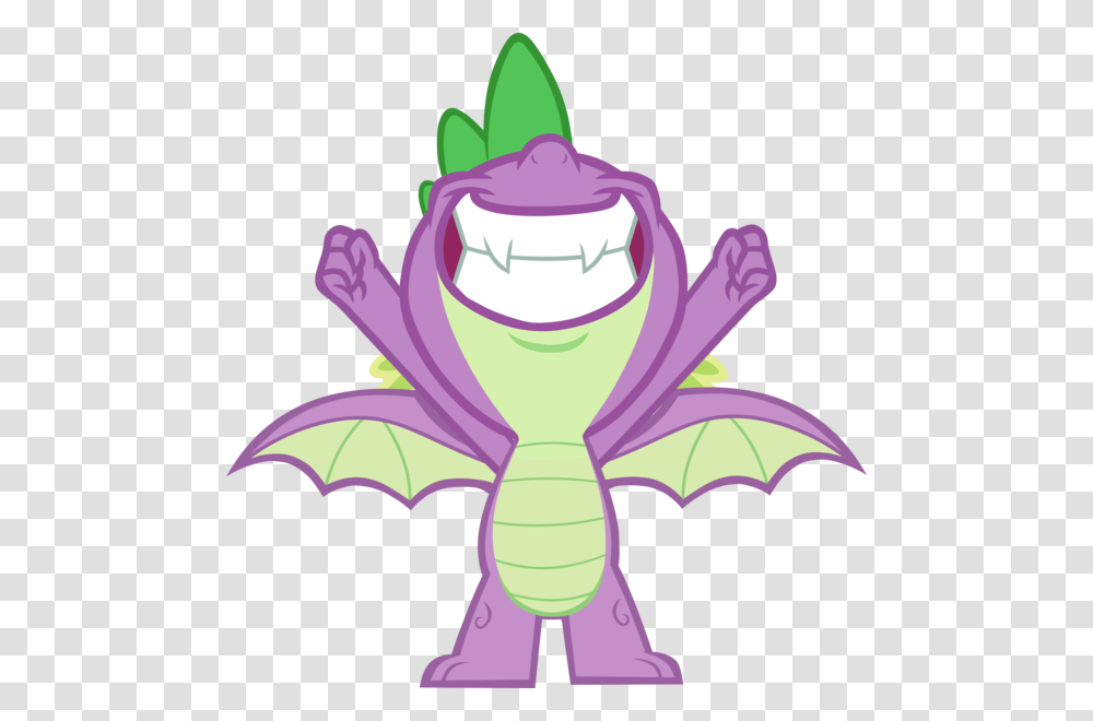Mlp Spike Wings Vector, Purple, Dragon, Sweets, Food Transparent Png