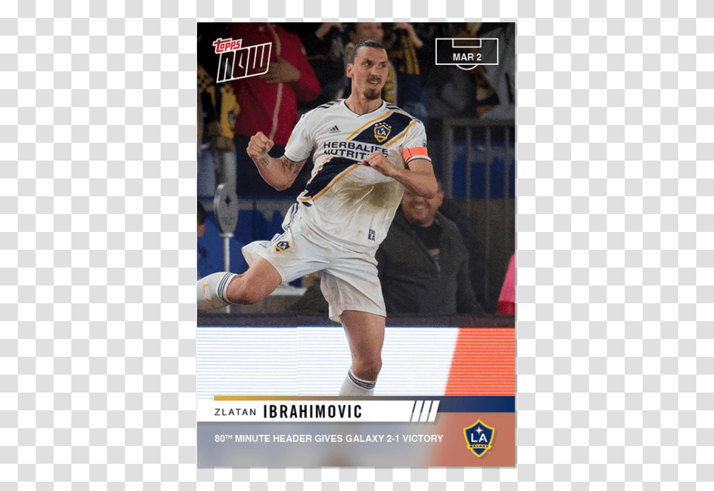 Mls Topps Now Card La Galaxy, Sphere, Person, People Transparent Png