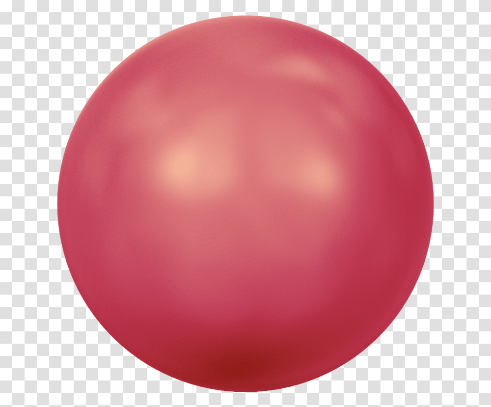 Mm 6 Crystal Neon Red Pearl Solid, Ball, Balloon, Sphere Transparent Png